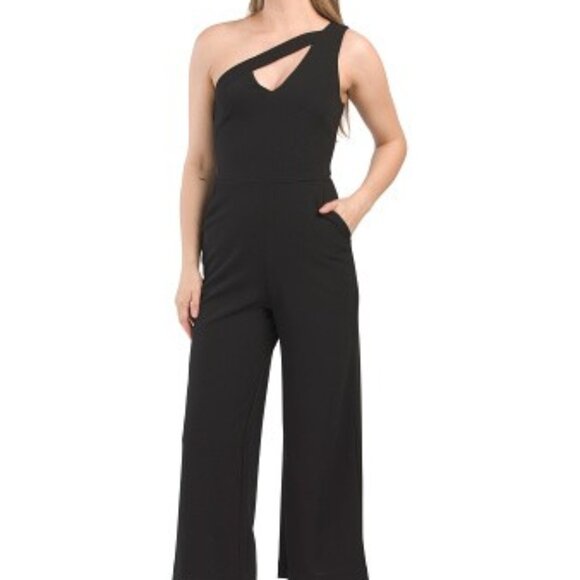 One Shoulder Jumpsuit (Sizes L-XL-XXL) - Picture 1 of 2